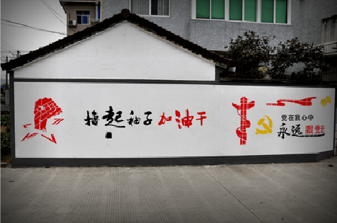 维西乡村振兴墙体彩绘