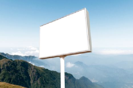 维西户外广告变革的趋势。